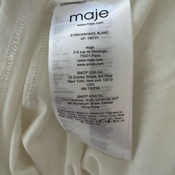 Authentic Maje lace white dress - Picture 6 of 11